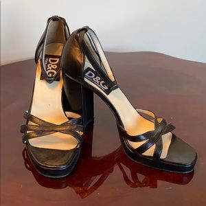 Dolce & Gabbana Vintage High Heel Sandals